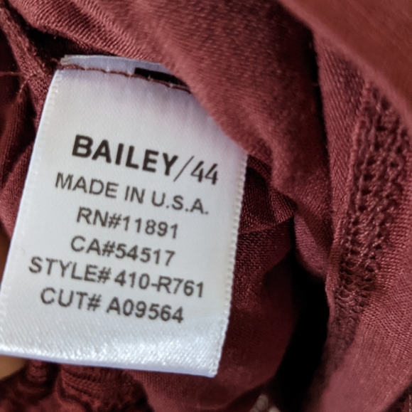 Bailey 44 Allesandra Ruffle Pointelle Dress Sheer - Picture 9 of 14